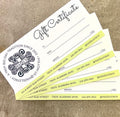 GIFT CERTIFICATE